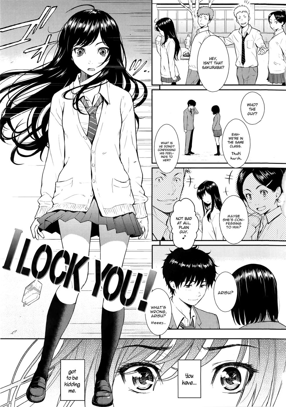 Hentai Manga Comic-Renai Sample 2-Chapter 2-I Lock You-1